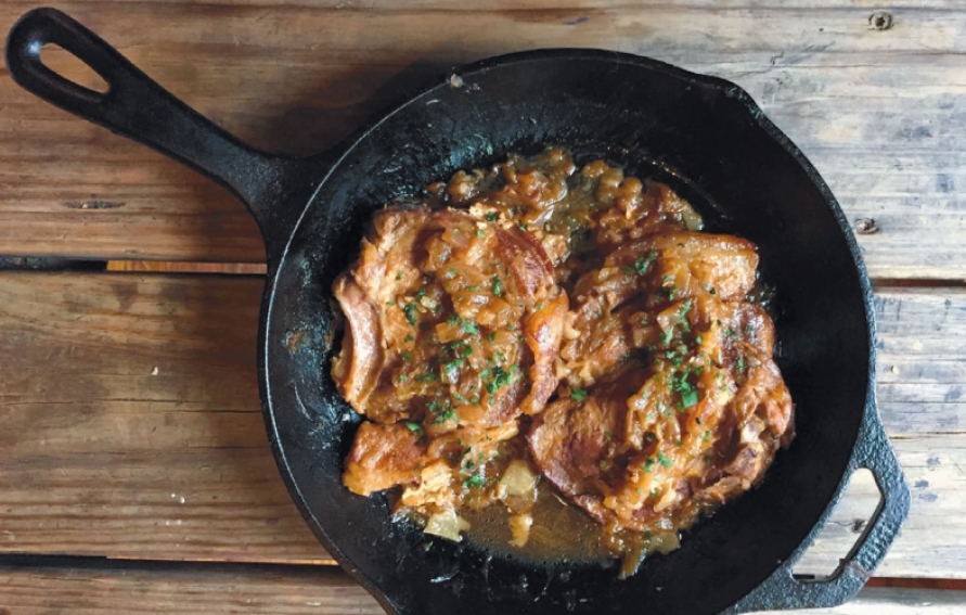 beer braised pork