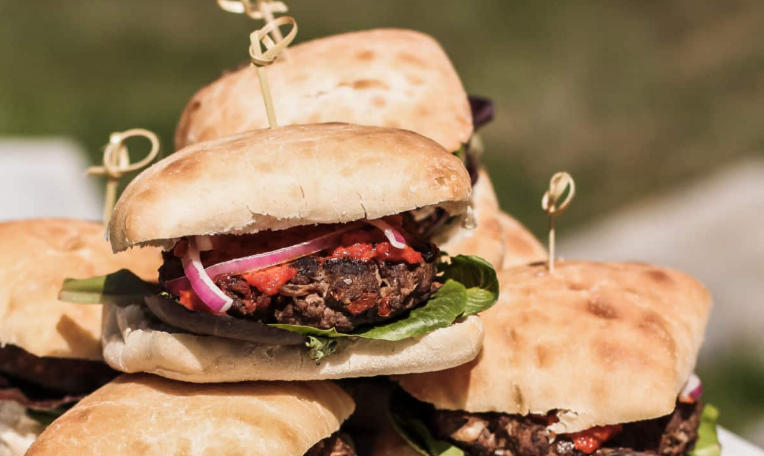 gourmet hamburger meat