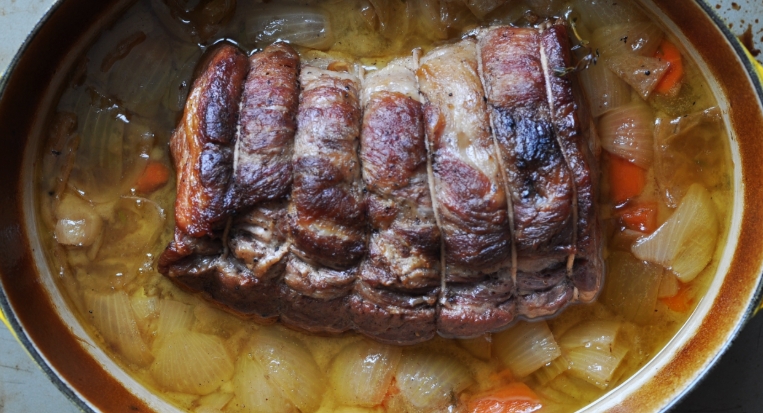 braised boneless pork shoulder