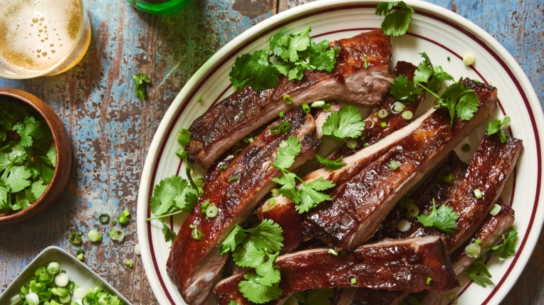 braised bbq pork ribs