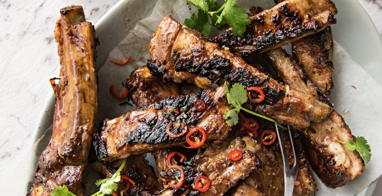 asian braised spare ribs