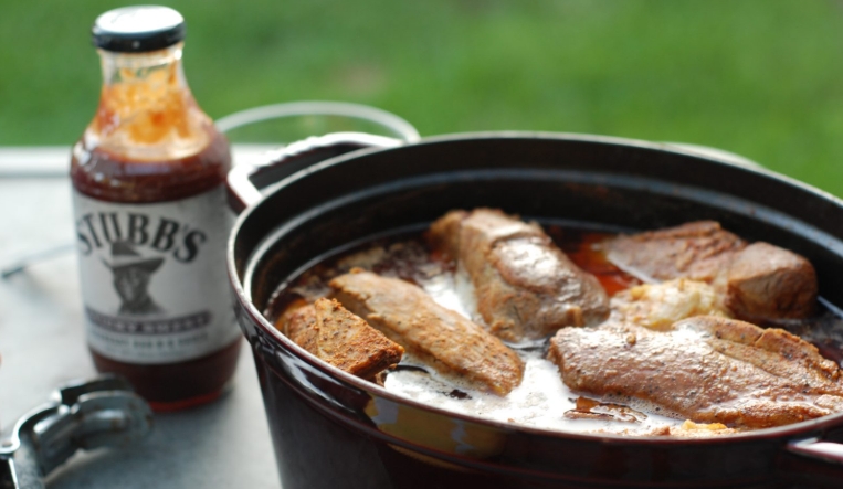 braised country style pork ribs