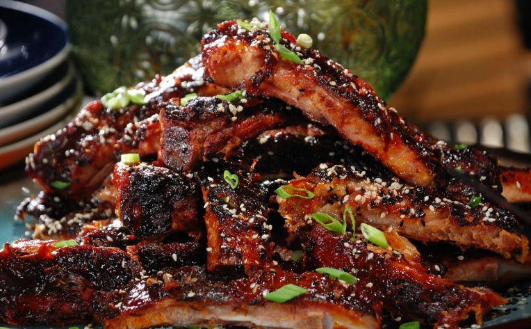 braised chinese spare ribs