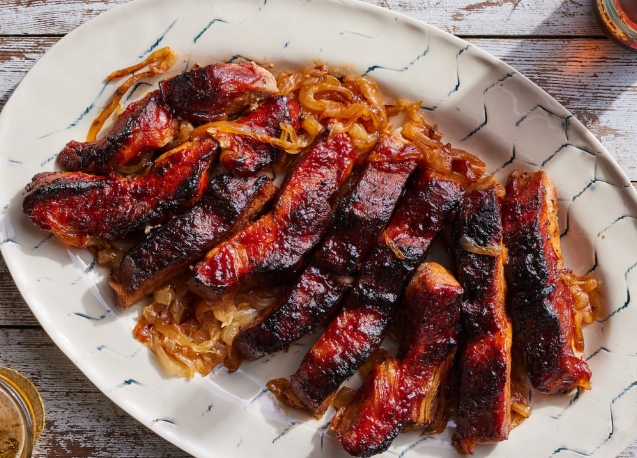 braised boneless pork ribs