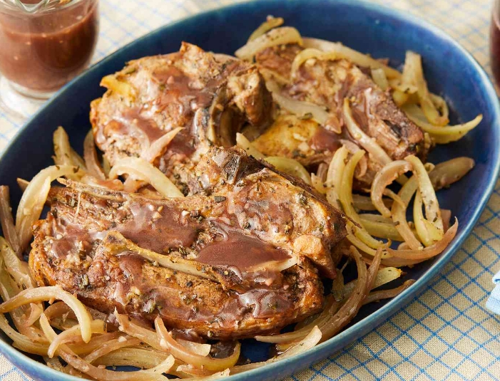 braised chops
