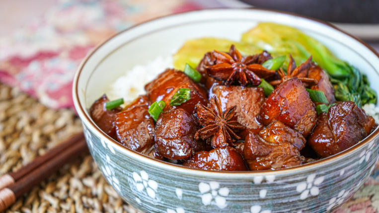 5 spice braised pork belly