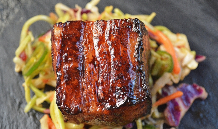 braised bbq pork belly