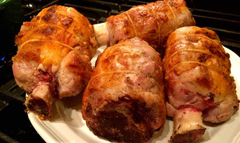 braised pork shanks