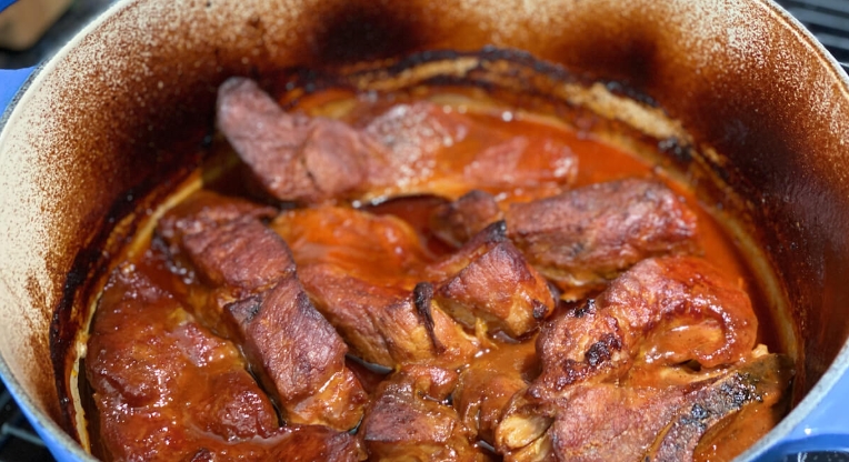 braised country style ribs