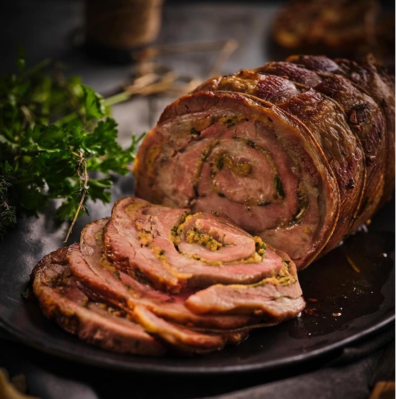 braised boneless pork loin