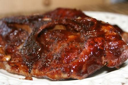 beer braised country style pork ribs
