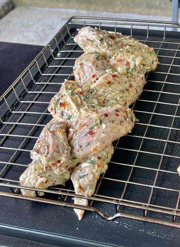 braided pork loin in oven