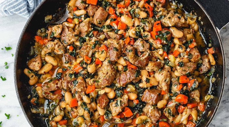 braised pork and mushroom recipe