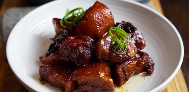 braised five spice pork belly