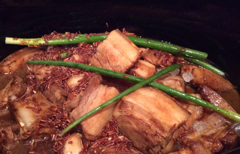 braised pork belly with fermented bean curd