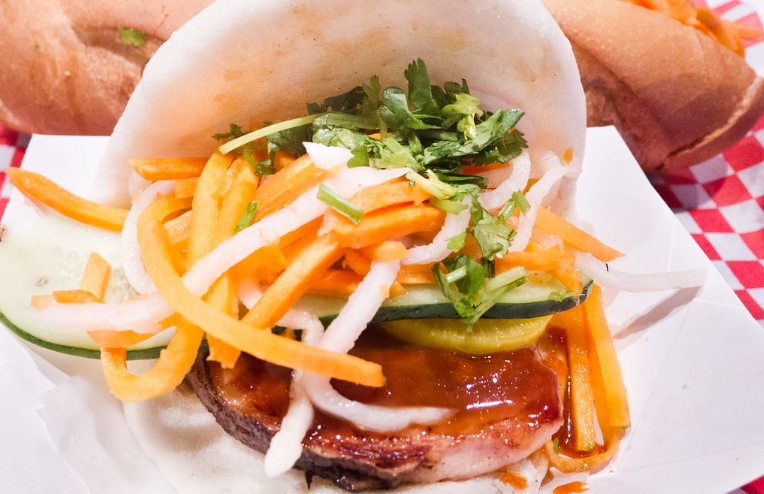braised pork belly with pickled vegetables