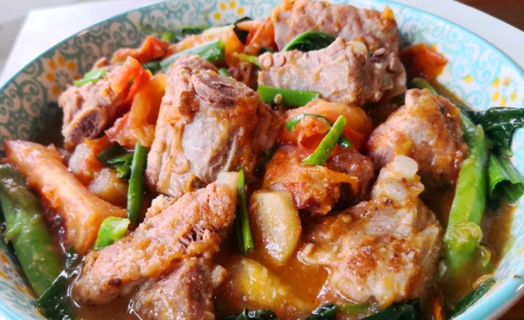 braised pork ribs with taucu
