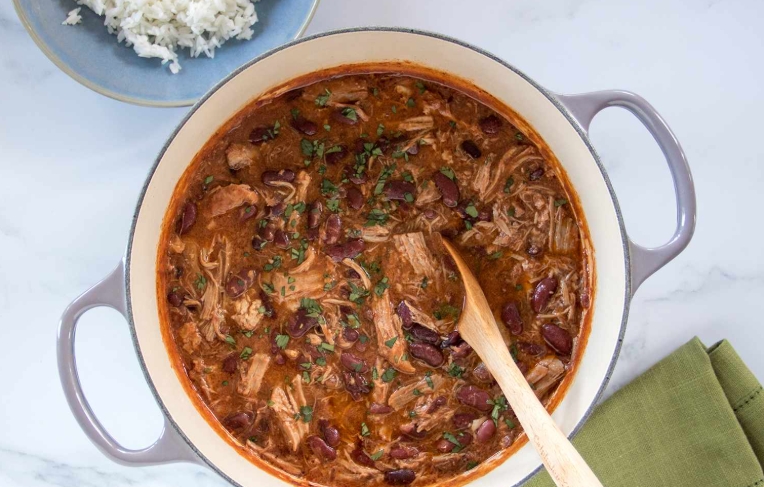 braised pork leg with mushroom
