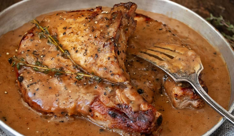 braised pork loin chop recipes