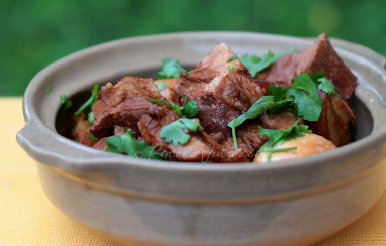 braised pork in soy sauce