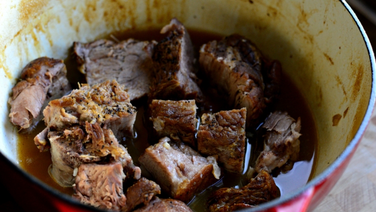 braised pork shoulder ribs