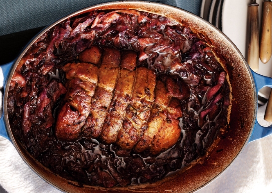 braised pork red wine