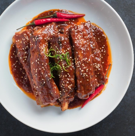 braised pork ribs oven