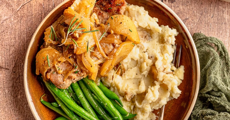 hard cider braised pork