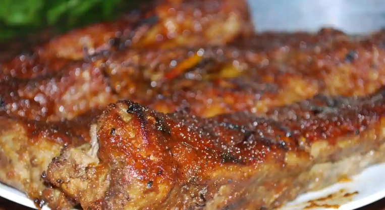 cider braised country style pork ribs