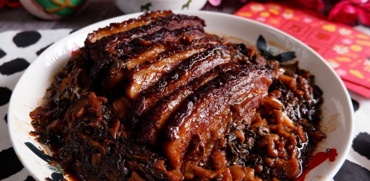 dark soy sauce pork belly