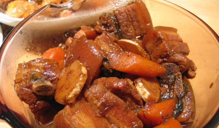 chinese red belly pork
