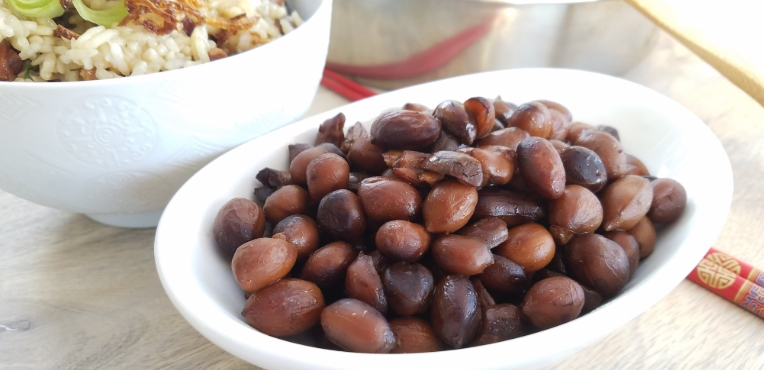 braised pork with peanuts recipe