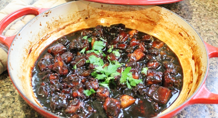 pork belly ginger soy