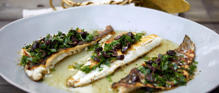 grilled mediterranean branzino recipe