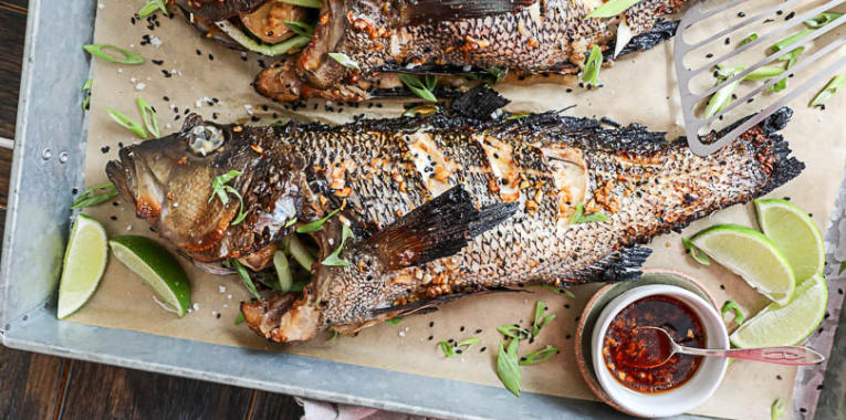 the best way to cook a whole sea bass