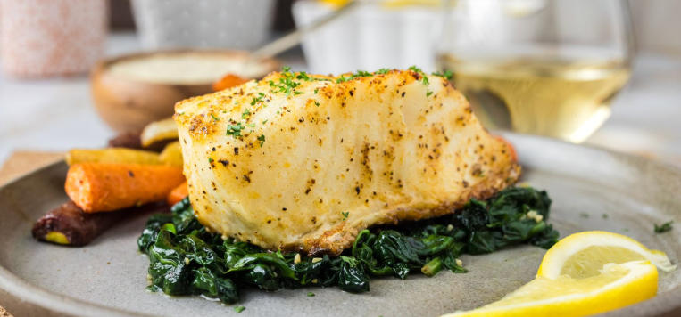 chilean sea bass baked in foil with lemon