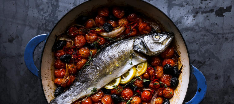 whole sea bass in oven recipe