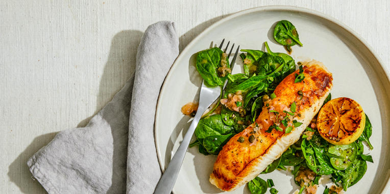 baked chilean sea bass with lemon butter sauce