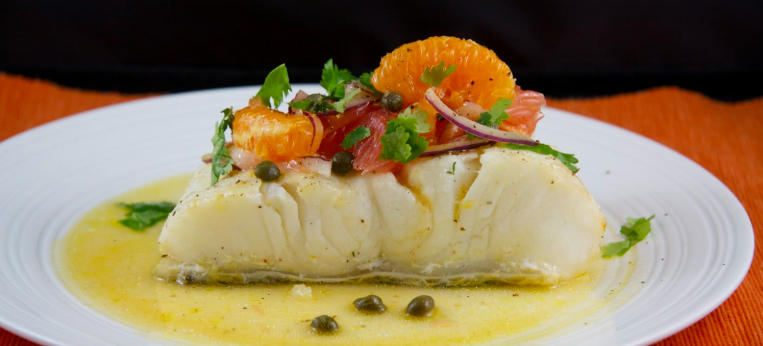 baked chilean sea bass in parchment paper