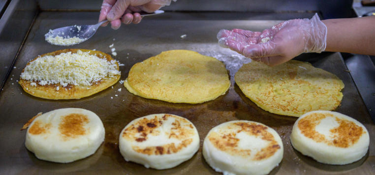 The Origins of Colombian Arepas